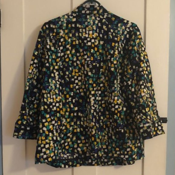 Women's CJ Banks Quarter Sleeve Zipper Jacket - Picture 5 of 5